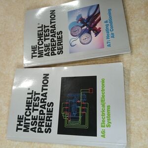 1994 The Mitchell ASE Test Preparation Series - Automotive Manuals (White)
